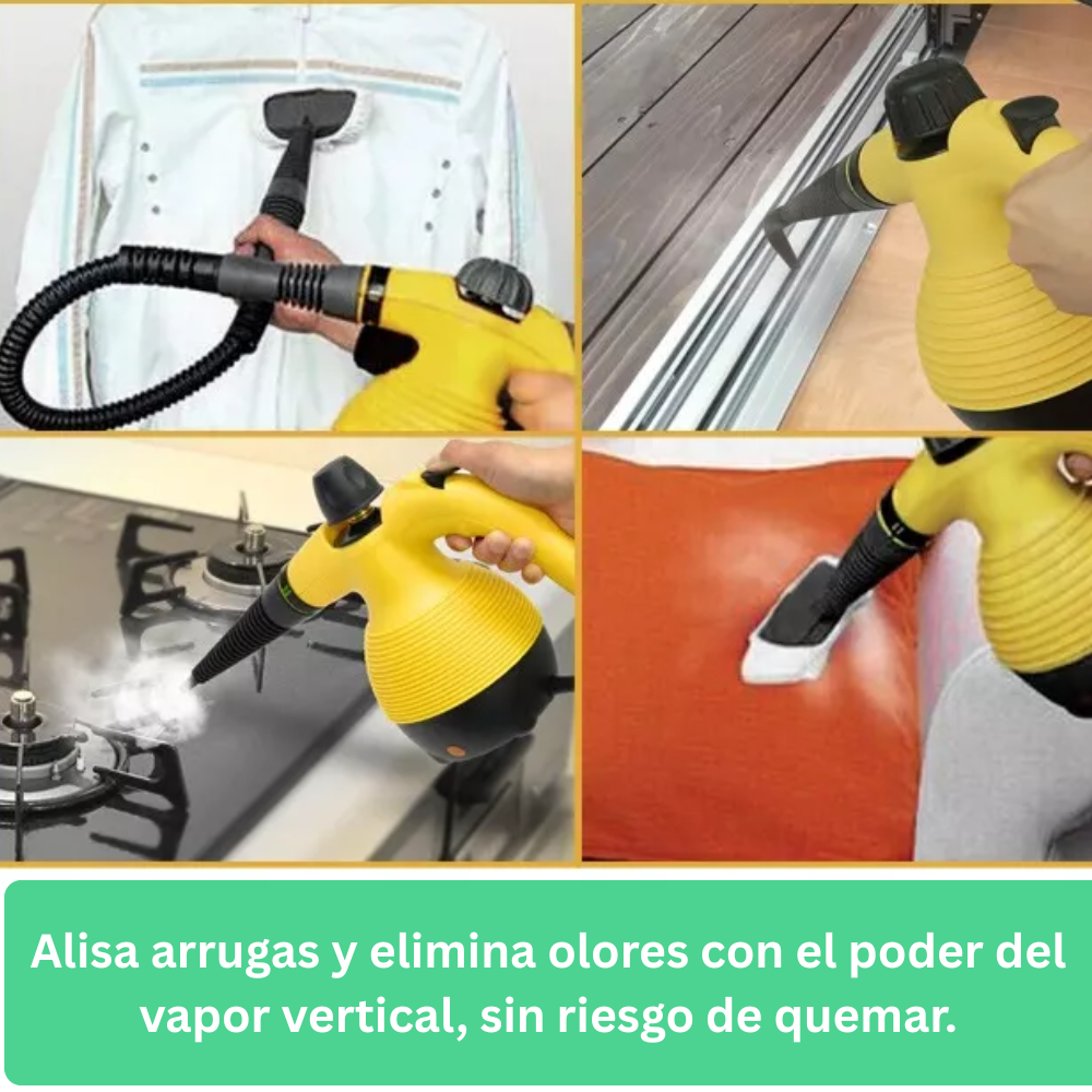 PowerClean - Elimina la suciedad más difícil con vapor de alta presión
